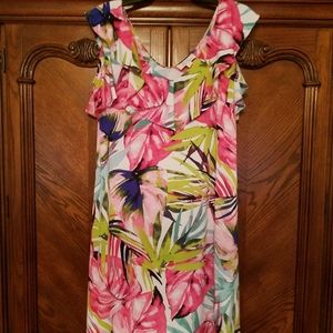 New floral dress be read for Spring.